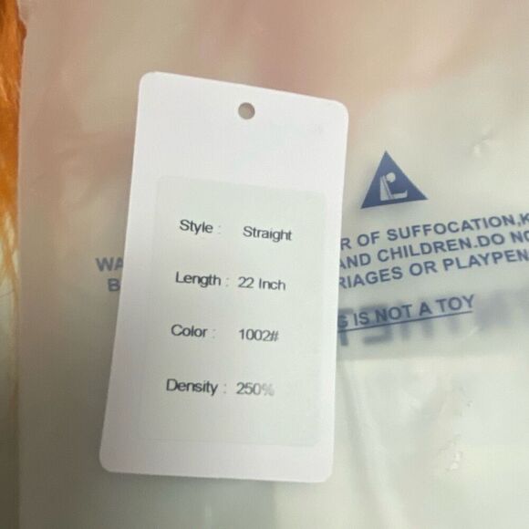 NEMER Long 22” Synthetic Lace Front Turmeric Yellow Orange Wig - Picture 5 of 12